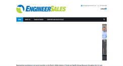 Desktop Screenshot of engineersales.com