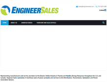 Tablet Screenshot of engineersales.com